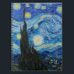 Vincent Van Gogh är Starry Natt Anteckningsbok<br><div class="desc">Njut av Vincent Van Goghs skönhet i Starry Natt med den här högkvalitativa reproduktionen. Äger en biet av konsthistorik och låt Van Goghs mästerverk belysa era omgivningar.</div>