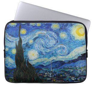 Vincent Van Gogh är Starry Natt Laptop Fodral