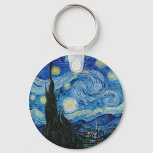 Vincent Van Gogh är Starry Natt Nyckelring