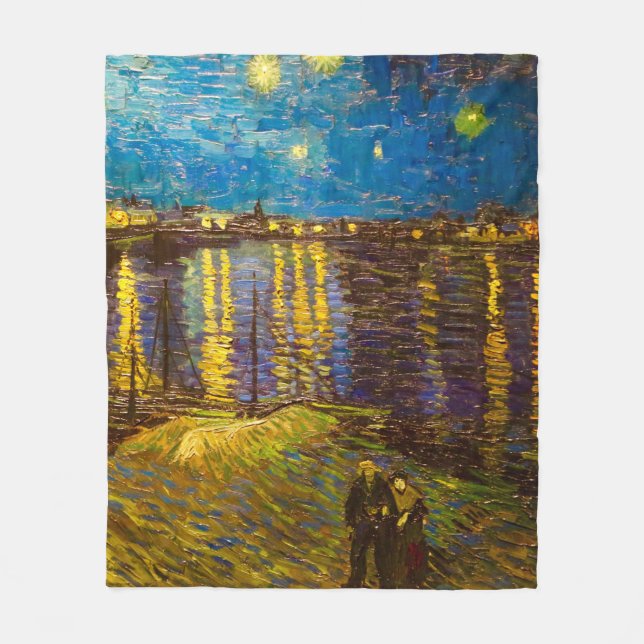 Vincent van Gogh Art Fleece Blanket (Framsidan)