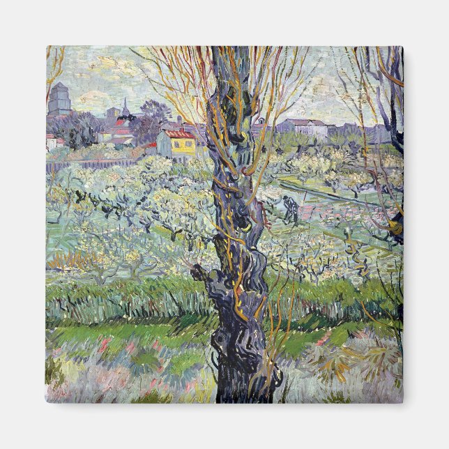 Vincent van Gogh | Artikelvy, 1889 Magnet (Framsidan)