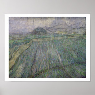 Vincent Van Gogh åskastormen Poster