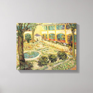 Vincent van Gogh Asylgarden i Arles Canvastryck