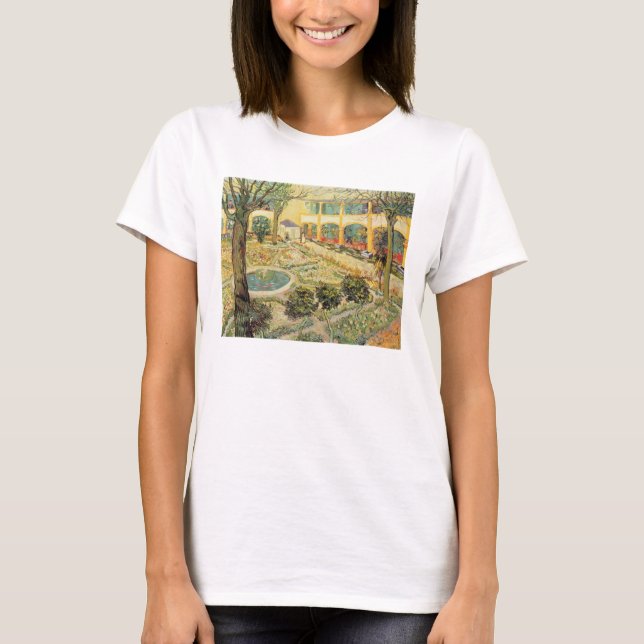 Vincent van Gogh | Asylgarden i Arles T Shirt (Framsida)
