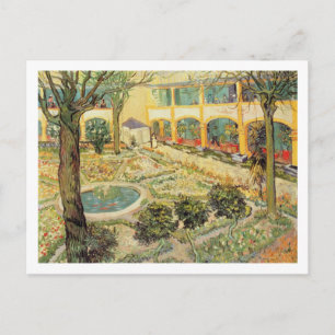 Vincent van Gogh Asylgarden i Arles Vykort