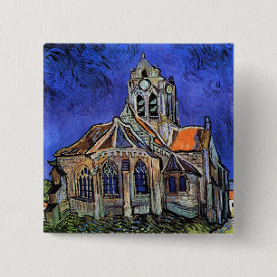 Vincent Van Gogh - Auvers kyrka Knapp