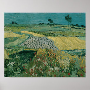 Vincent van Gogh - Auvers slätten Poster