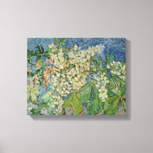 Vincent van Gogh Balande kastanj Grenar Canvastryck