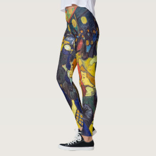 Vincent van Gogh - Ballrummet i Arles Leggings