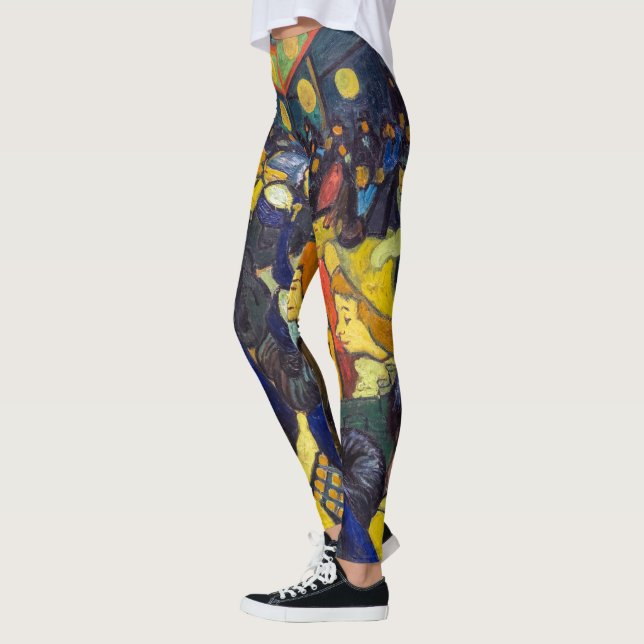 Vincent van Gogh - Ballrummet i Arles Leggings (Vänster)