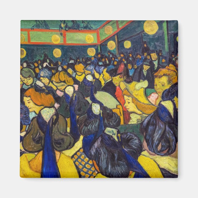 Vincent van Gogh - Ballrummet i Arles Magnet (Framsidan)