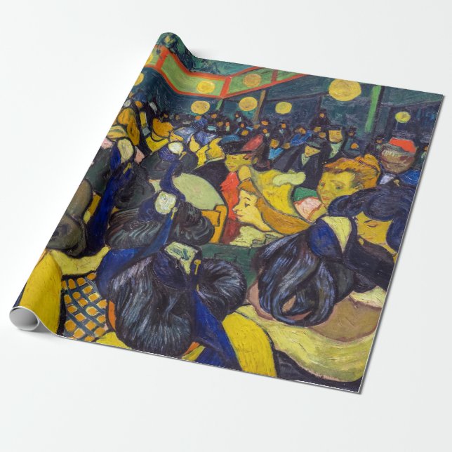 Vincent van Gogh - Ballrummet i Arles Presentpapper (Utrullad)