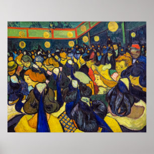 Vincent van Gogh - Balsalen i Arles Poster