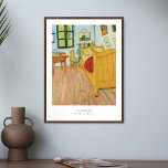 Vincent Van Gogh Bedroom Arles 1888 Art Exhibition Poster<br><div class="desc">Vincent Van Gogh Bedroom Arles 1888 Art Exhibition Print</div>