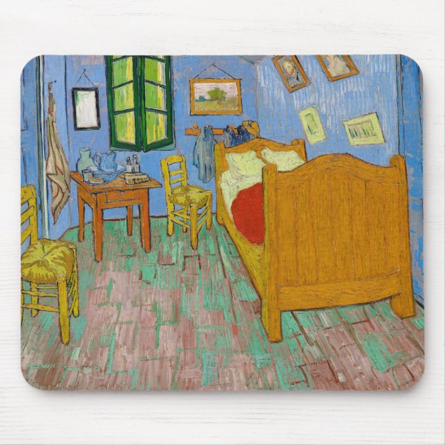 Vincent Van Gogh Bedroom. Impressionisrum Musmatta (Framsidan)