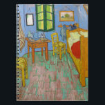 Vincent Van Gogh Bedroom. Impressionistisk vintage Anteckningsbok<br><div class="desc">Vincent Van Gogh "Bedroom"-anteckningsbok. Blårumskonst.</div>
