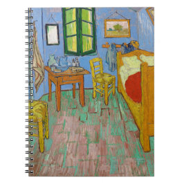 Vincent Van Gogh Bedroom. Impressionistisk vintage Anteckningsbok