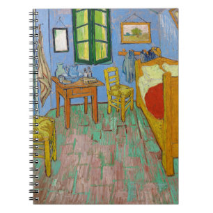 Vincent Van Gogh Bedroom. Impressionistisk vintage Anteckningsbok