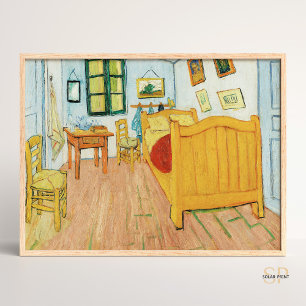 Vincent van Gogh Bedroom in Arles 1888 Art Print Poster