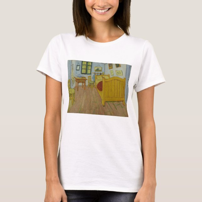 Vincent Van Gogh, Bedroom in Arles, 1:a versionen T Shirt (Framsida)