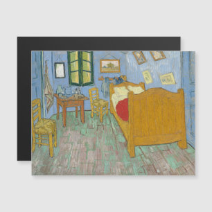 Vincent Van Gogh, Bedroom in Arles, 2:a versionen Magnetisk Inbjudningskort