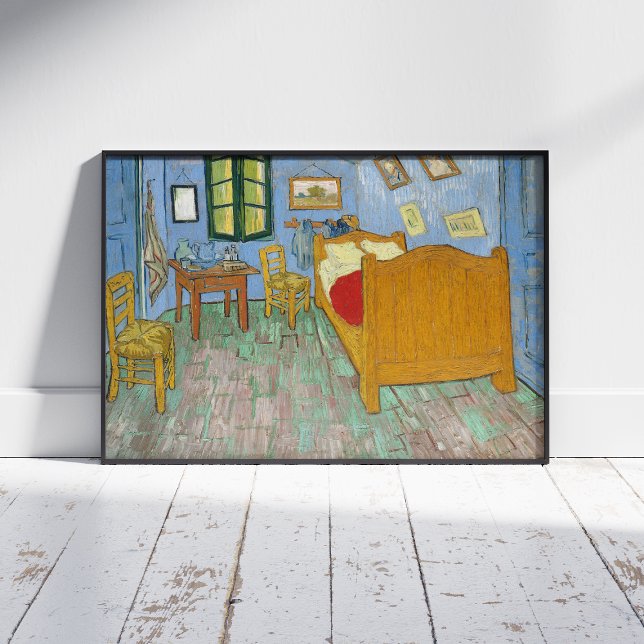 Vincent Van Gogh, Bedroom in Arles, 2:a versionen Poster (Skapare uppladdad)