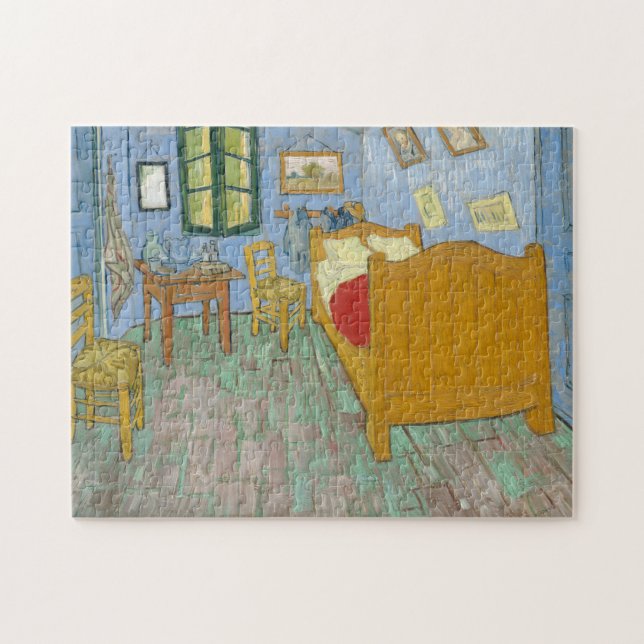 Vincent Van Gogh, Bedroom in Arles, 2:a versionen Pussel (Horisontell)