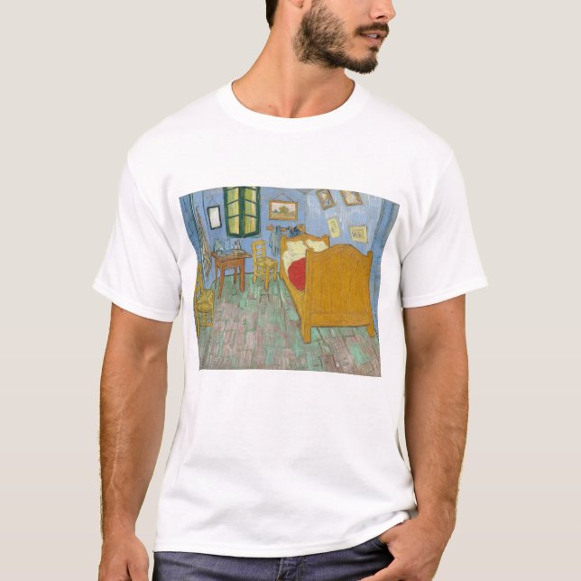 Vincent Van Gogh, Bedroom in Arles, 2:a versionen T Shirt (Framsida)