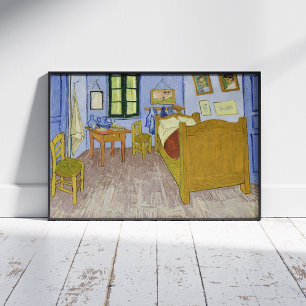 Vincent Van Gogh, Bedroom in Arles, 3:e versionen Fototryck