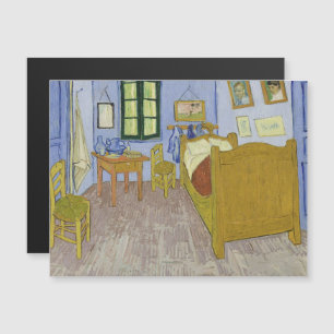 Vincent Van Gogh, Bedroom in Arles, 3:e versionen Magnetisk Inbjudningskort