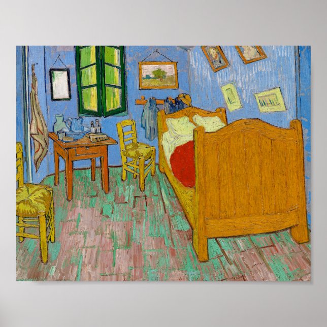 Vincent van Gogh Bedroom in Arles Painting Poster (Framsidan)