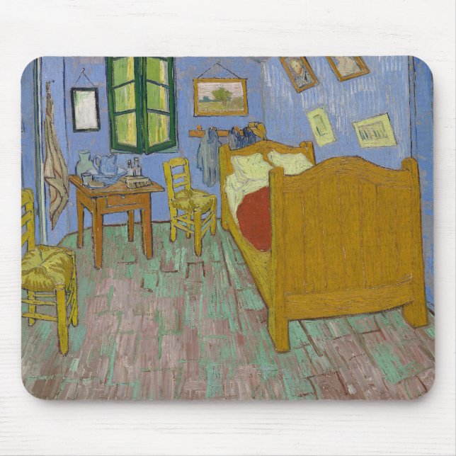 Vincent Van Gogh Bedroom Painting Musmatta (Framsidan)