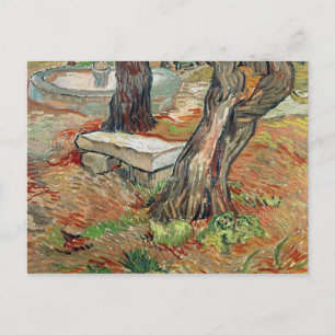 Vincent van Gogh Bench vid Saint-Remy Vykort