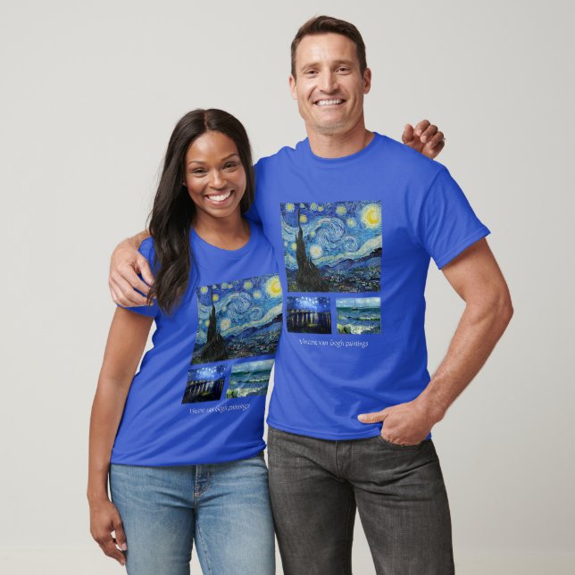 Vincent van Gogh berömd målning T Shirt (Unisex)