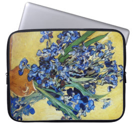 Vincent van Gogh, blå iriser Laptop Sleeve