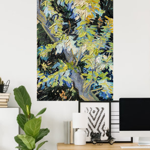 Vincent van Gogh, Blommande akaciagrenar, Poster