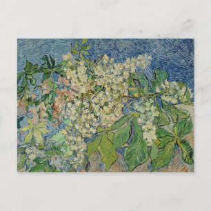 Vincent van Gogh Blommande kastanjegrenar Vykort