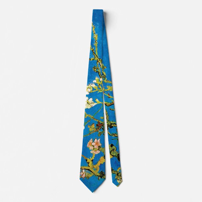 Vincent Van Gogh - Blommande mandelträd fint konst Slips (Framsida)