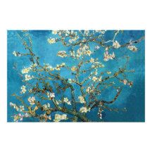 Vincent van Gogh, blommande mandelträd. Vintage