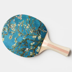 Vincent van Gogh, blommande mandelträd. Vintage Pingisracket