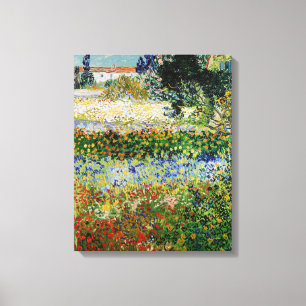 Vincent van Gogh - Blommande Trädgård Canvastryck
