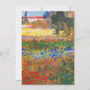 Vincent Van Gogh Blommande Trädgård Inbjudningar