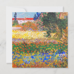 Vincent Van Gogh Blommande Trädgård Inbjudningar