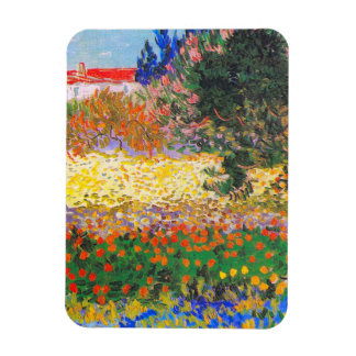 Vincent Van Gogh Blommande Trädgård Magnet