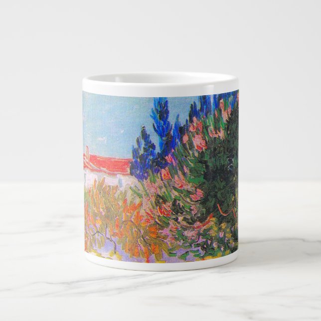 Vincent Van Gogh Blommar Garden Jumbo Mugg (Framsidan)