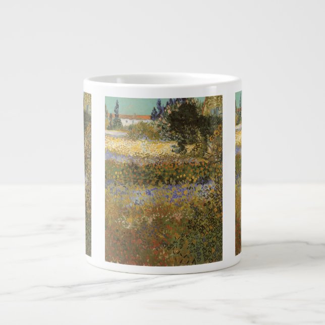 Vincent van Gogh - Blommar Garden Jumbo Mugg (Framsidan)