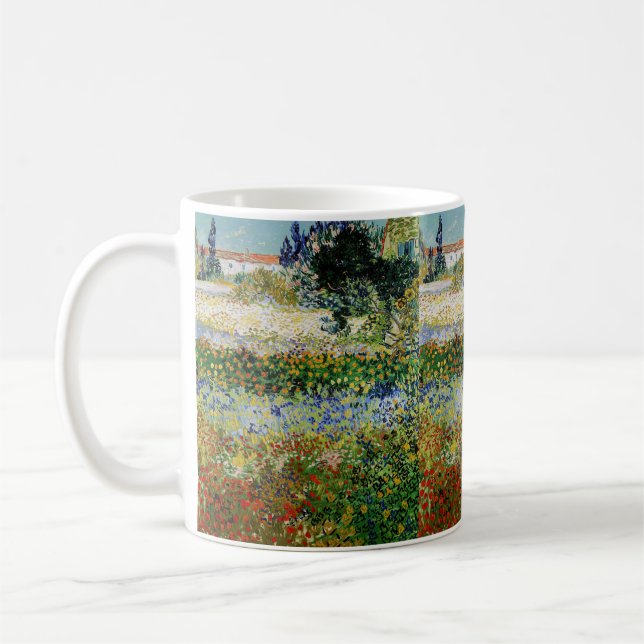 Vincent van Gogh - Blommar Garden Kaffemugg (Vänster)