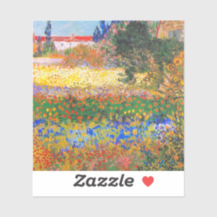 Vincent Van Gogh Blommar Garden Klistermärken