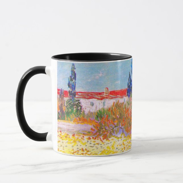 Vincent Van Gogh Blommar Garden Mugg (Vänster)