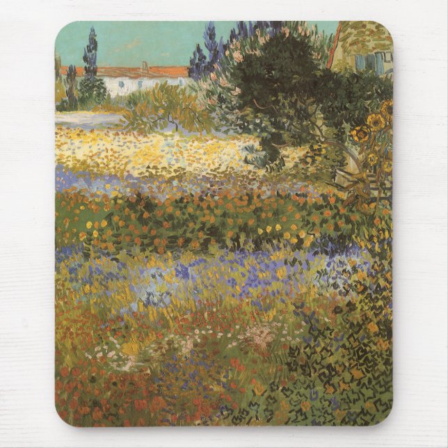 Vincent van Gogh - Blommar Garden Musmatta (Framsidan)